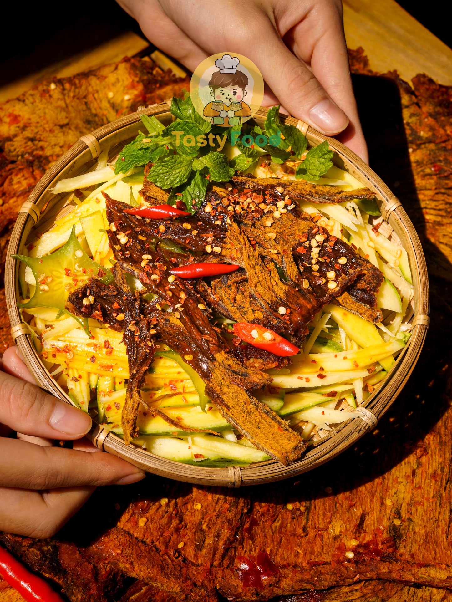 KHÔ BÒ MIẾNG DÀY - 250GR