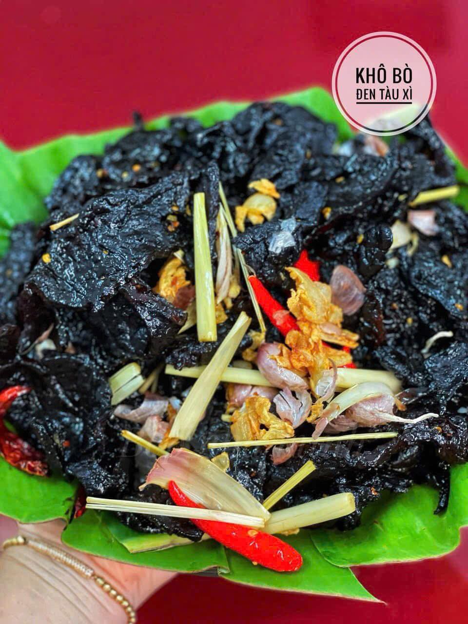 KHÔ BÒ ĐEN TÀU XÌ - 500GR