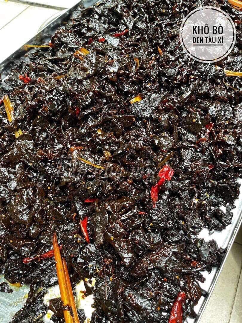 KHÔ BÒ ĐEN TÀU XÌ - 500GR