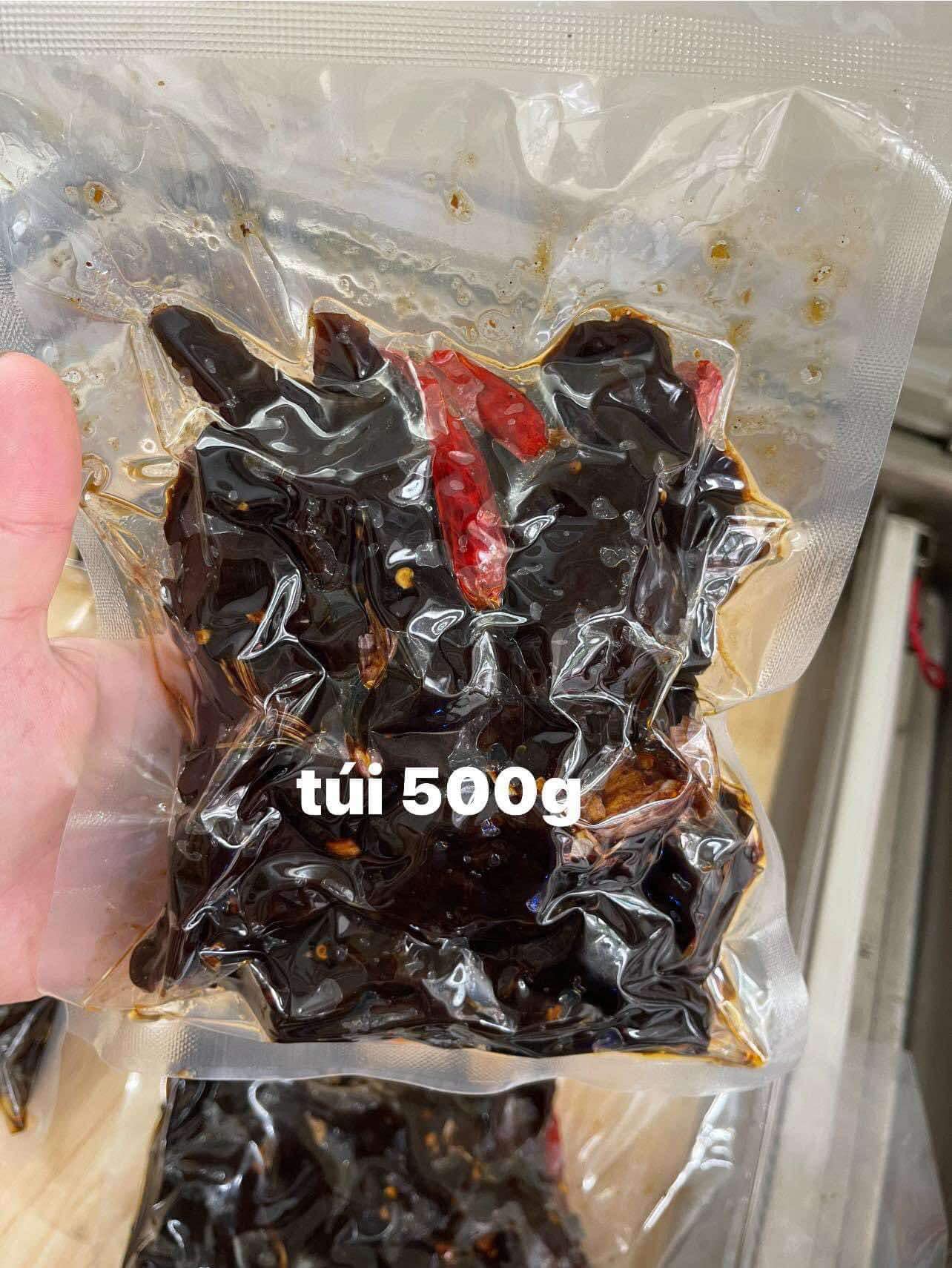 KHÔ BÒ ĐEN TÀU XÌ - 500GR
