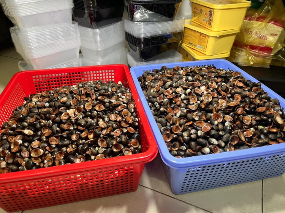 ỐC DỪA BƠ TỎI - 500GR