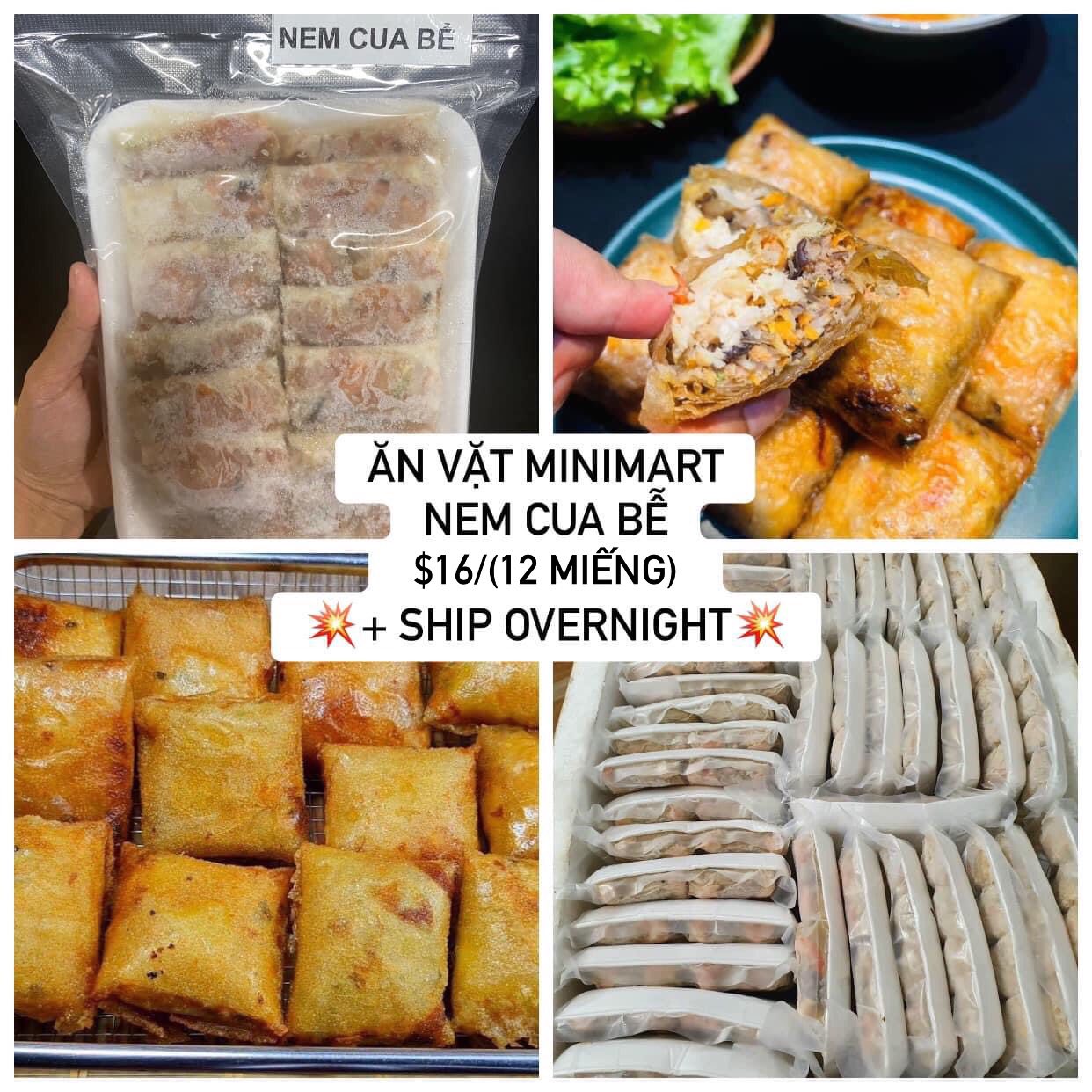 NEM CUA BỂ - 400GR (12 MIẾNG)