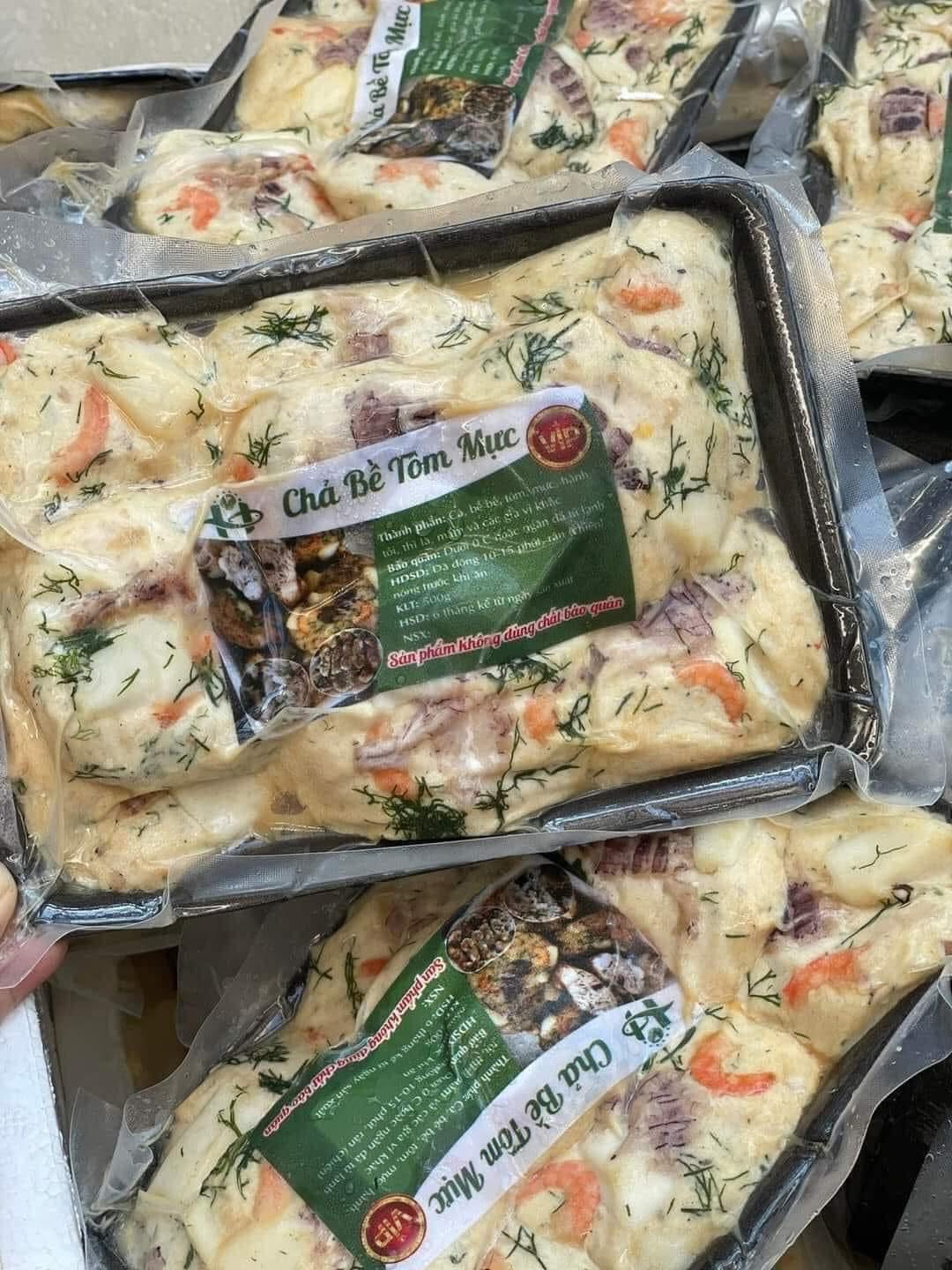 CHẢ BỀ BỀ TÔM MỰC - 500GR