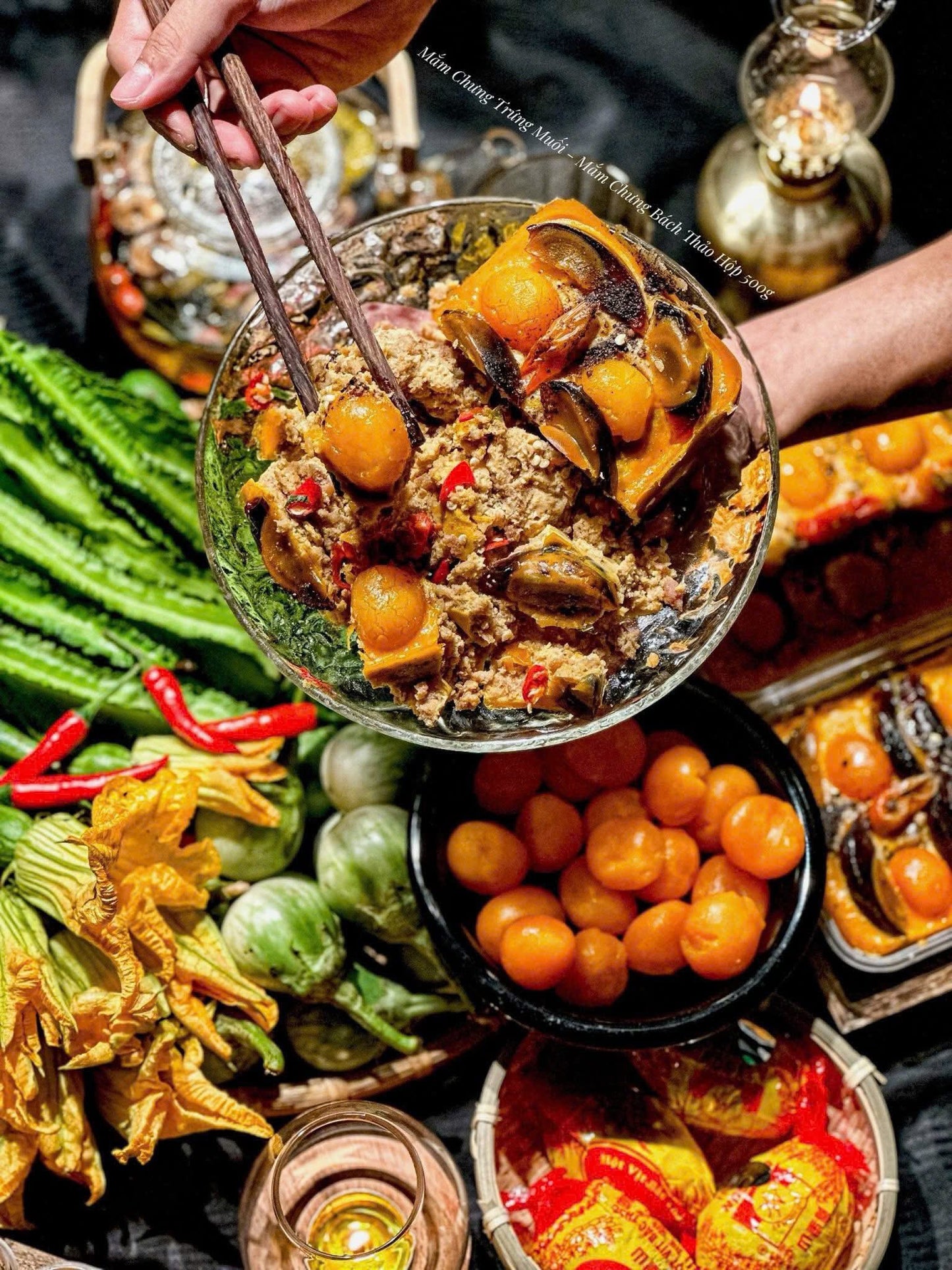 MẮM CHƯNG TRỨNG MUỐI BÁCH THẢO - 500GR