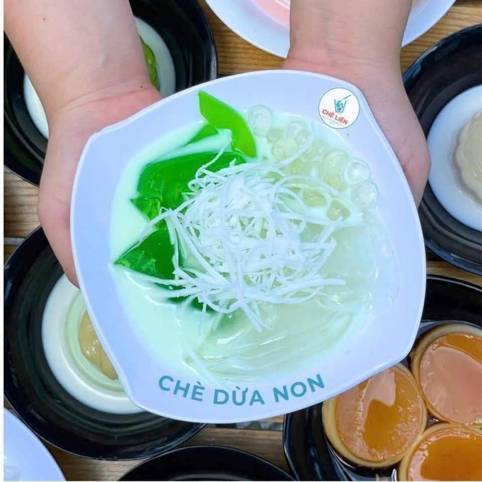 CHÈ DỪA NON LÁ NẾP- CHÈ LIÊN