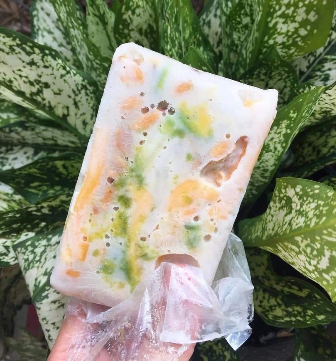 KEM CHUỐI MÍT BƠ DỪA SẦU RIÊNG - 5 BỊCH (600GR)