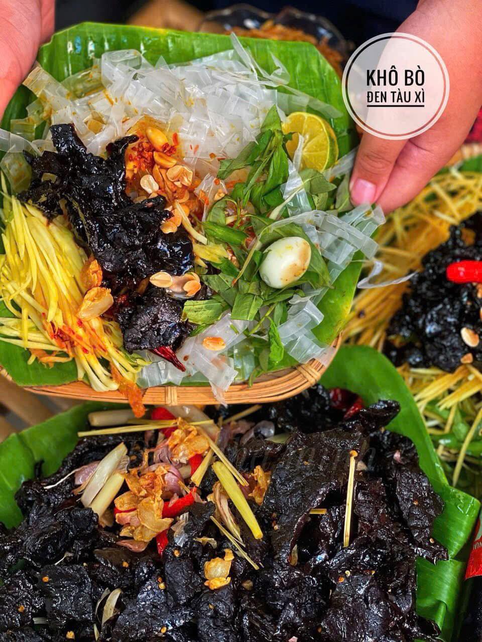 KHÔ BÒ ĐEN TÀU XÌ - 500GR