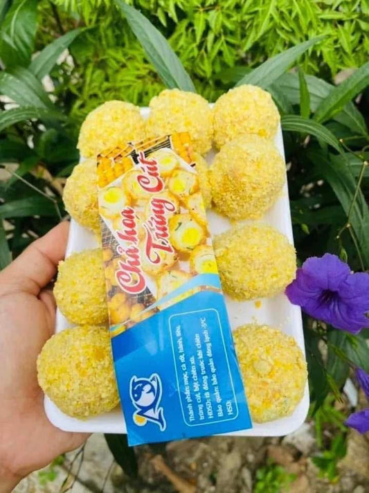 CHẢ HOA TRỨNG CÚT - 500GR