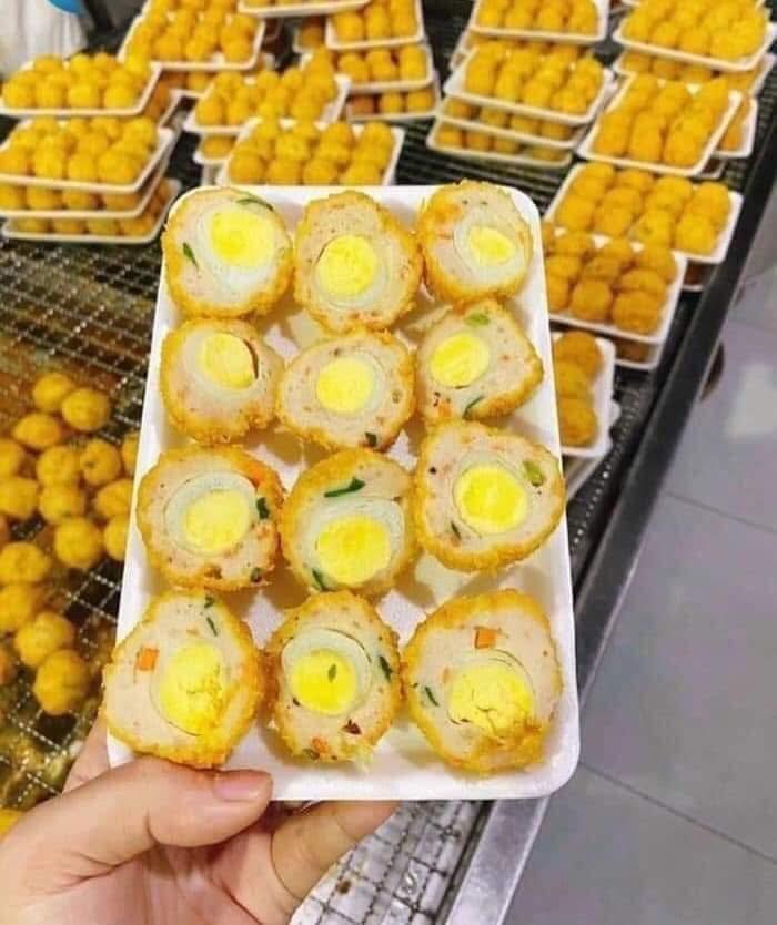 CHẢ HOA TRỨNG CÚT - 500GR