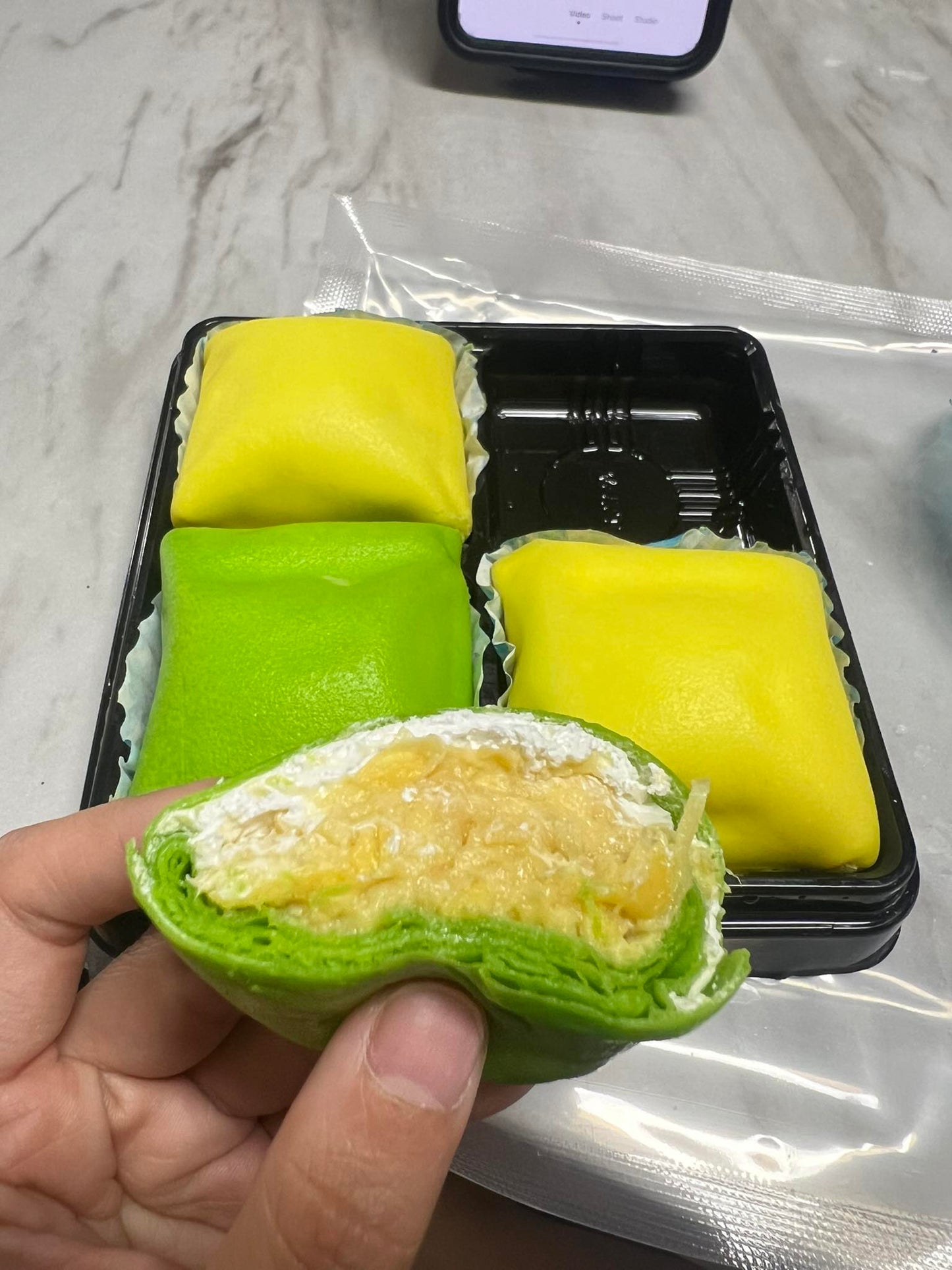 BÁNH CREPE MINI SẦU RIÊNG - SET 4 CÁI