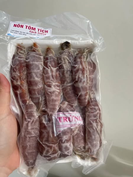 NÕN TÔM TÍT GẠCH TRỨNG - 500GR
