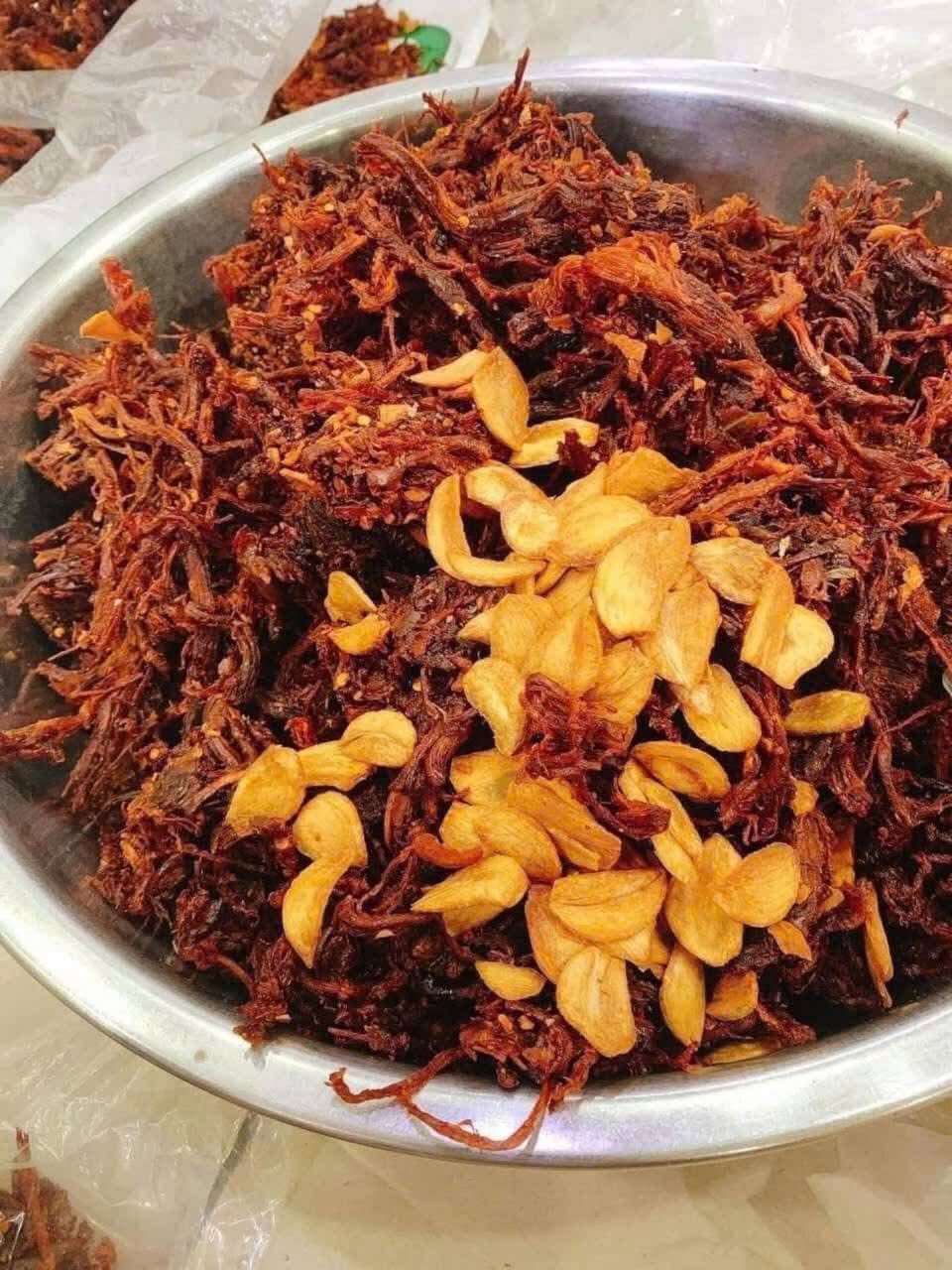 KHÔ HEO CHÁY TỎI - 250GR