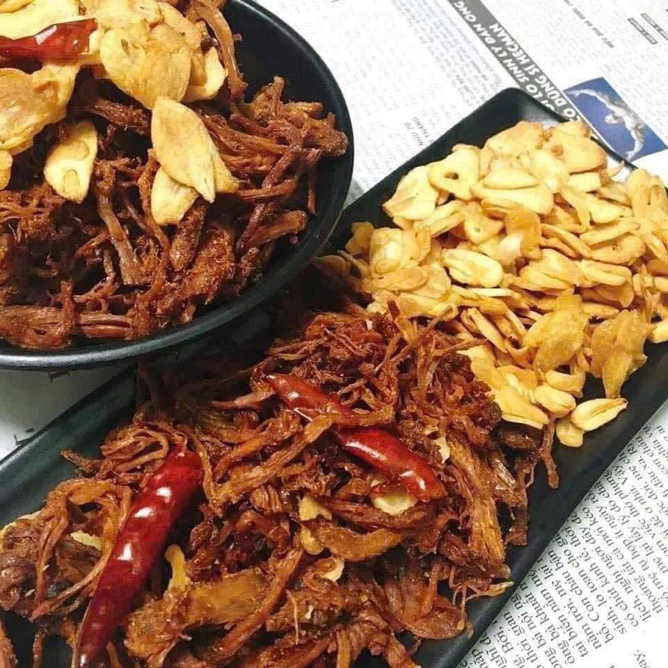KHÔ HEO CHÁY TỎI - 250GR