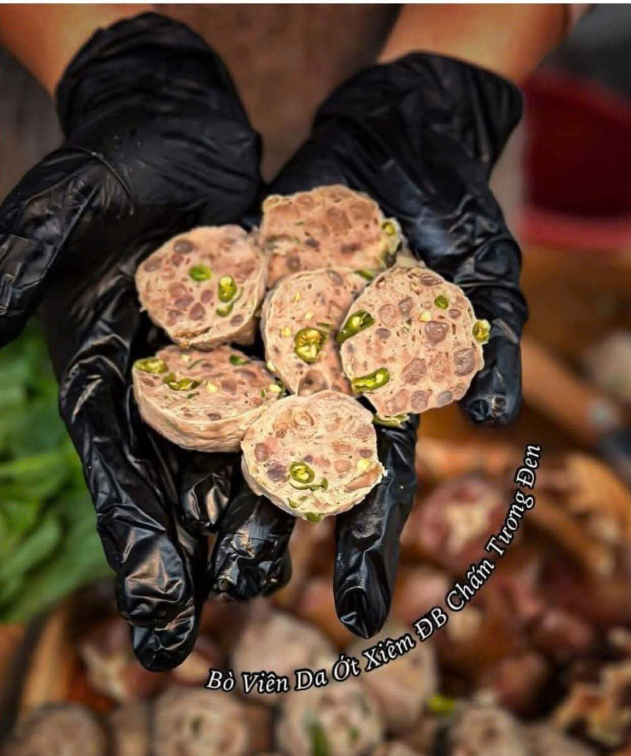 BÒ VIÊN DA ỚT XIÊM XANH - 500GR