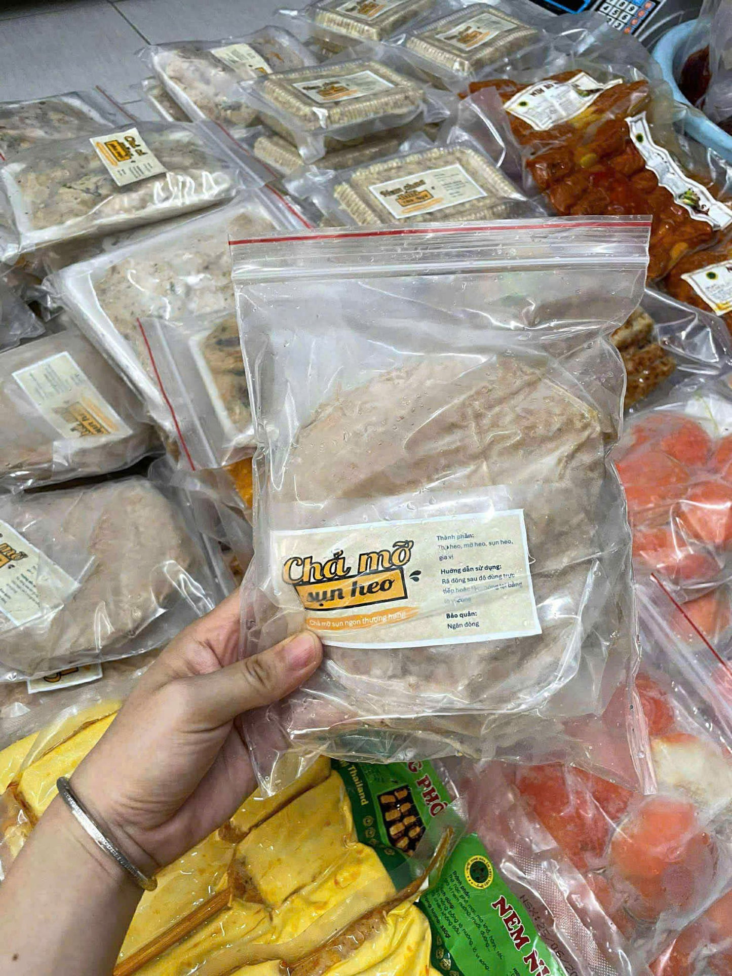 CHẢ MỠ SỤN HEO - 500GR